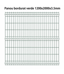 Panou bordurat verde 1200 x 2000 x 3.5 mm Panou bordurat verde 1200 x 2000 x 3.5 mm
